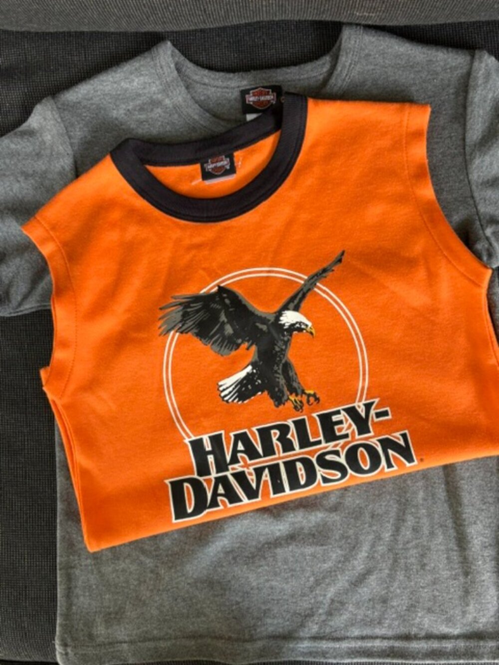 HARLEY DAVIDSON HENLEY STYLE AND SLEEVELESS T-SHIRTS